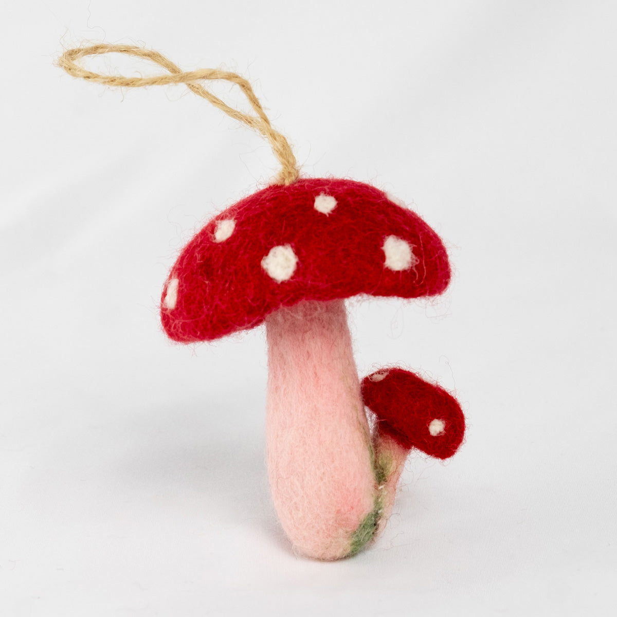 Ornament - Red Spotted Mushroom